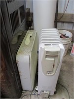 Radiator Heater & Box Fan