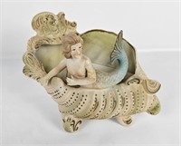 Noritana Occupied Japan Mermaid/ Arm Repaired