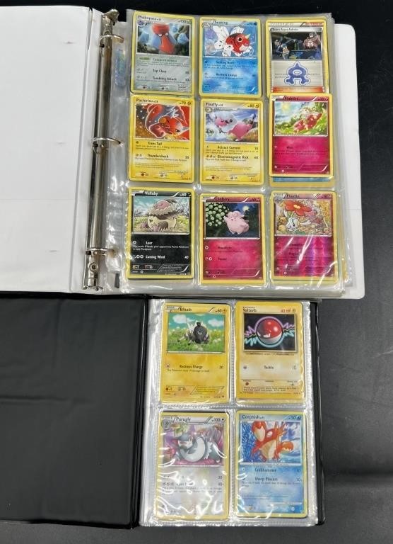 Large Lot Pokemon Cards in Binder