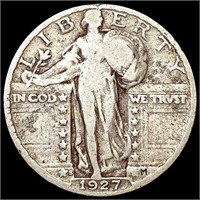 1927-S Standing Liberty Quarter NICELY CIRCULATED