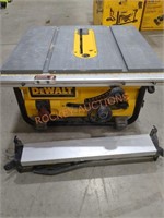 DeWalt 8-1/4" Table Saw W/ 24-1/2" Rip Capacity