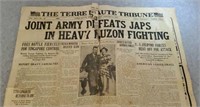 (3) HISTORIC NEWS PAPERS