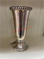 Pottery Barn Silver Colored Vase