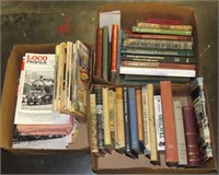 Selection of Train Books and Magazines