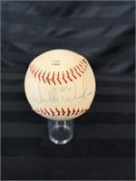 Willie Wilson signed baseball. No COA