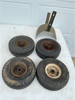 lawn garden wheels, hose reel