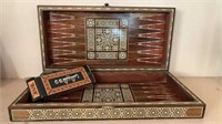 Syrian Inlaid Backgammon / Checkers Box