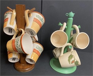 Coffee Mugs with Stands, 14in
(Bidding 1x qty)