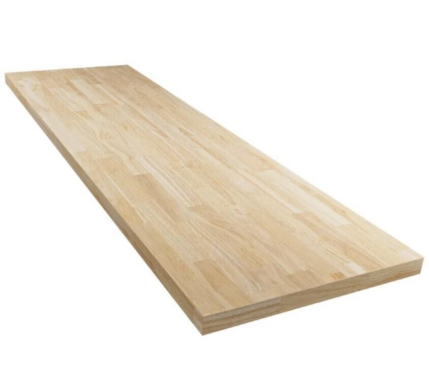 Bartlum Solid Hevea Wood 5ft' Butcher Block