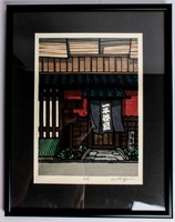 Art Katsuyuki Nishijima Japanese Woodblock Print