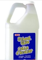 lot of 20 gallon of Ross Washable School Glue