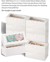MSRP $33 200Pcs Cookie Boxes