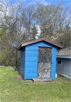 OFFSITE MELFORT: 8' x 8' Wood Shed