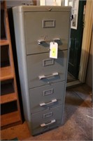 Cole Steel 4 Drawer File Cabinet
