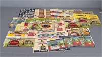 Lot Of Old Advertising Labels