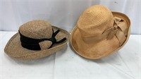 2 Ladies Summer Hats