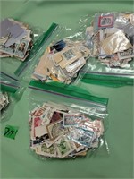 3 Bags of World stamps