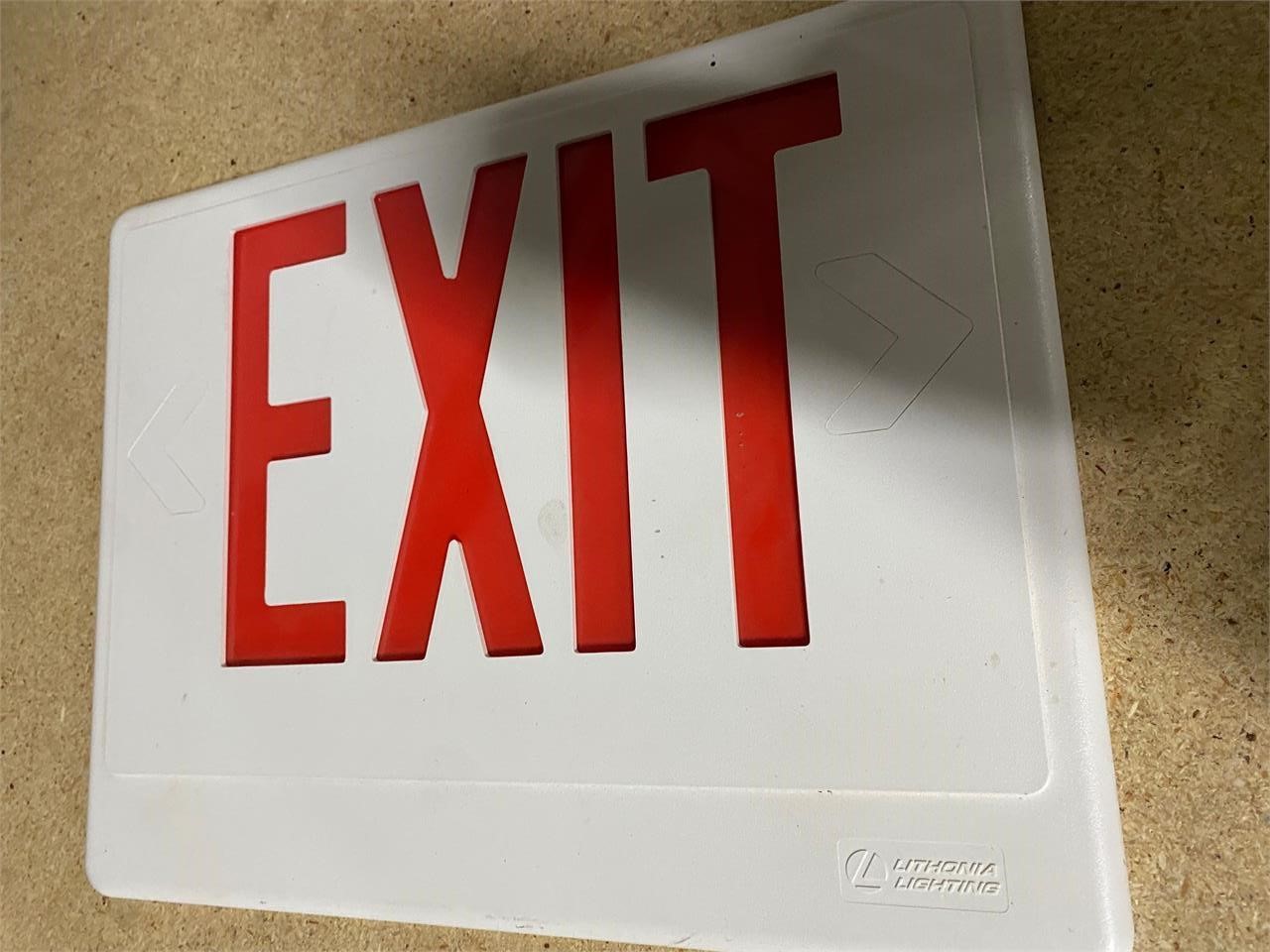 EXIT sign cover