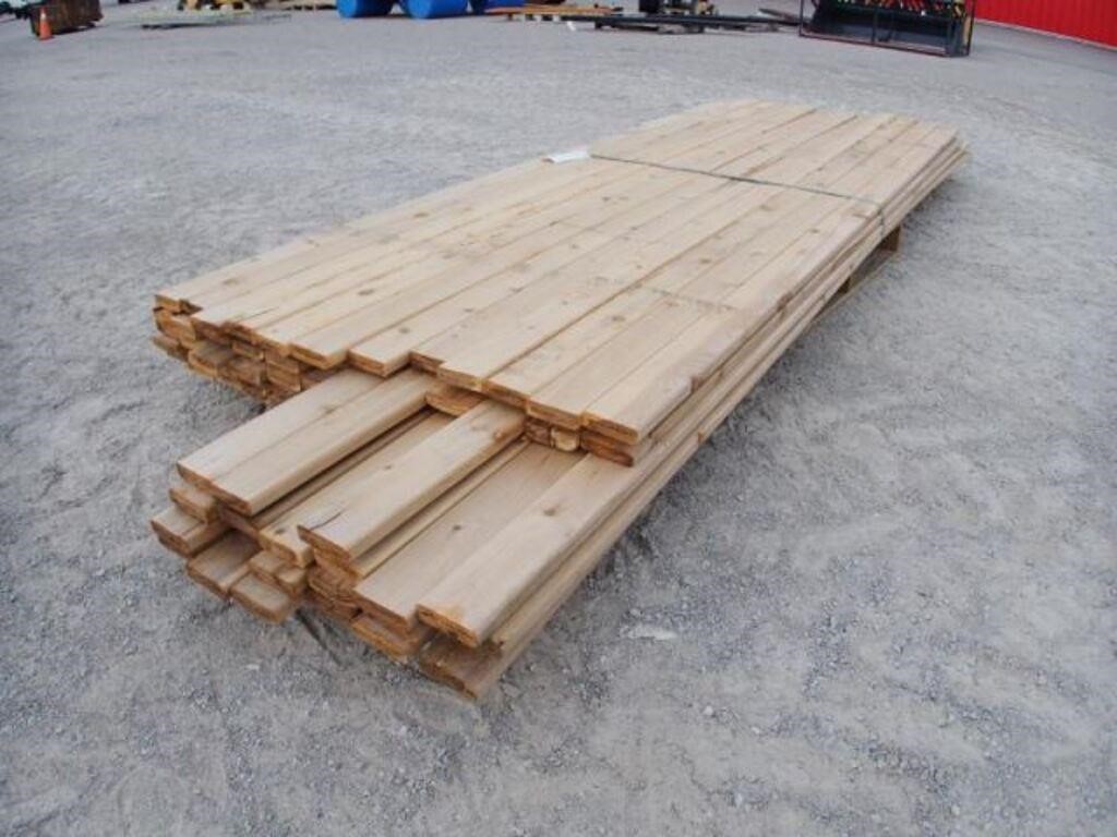 Qty Of 5/4 In. x 4 In. x 10-12 Ft. Low Grade