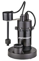 Mastercraft 1/3-HP Thermoplastic Electric Sump Pum