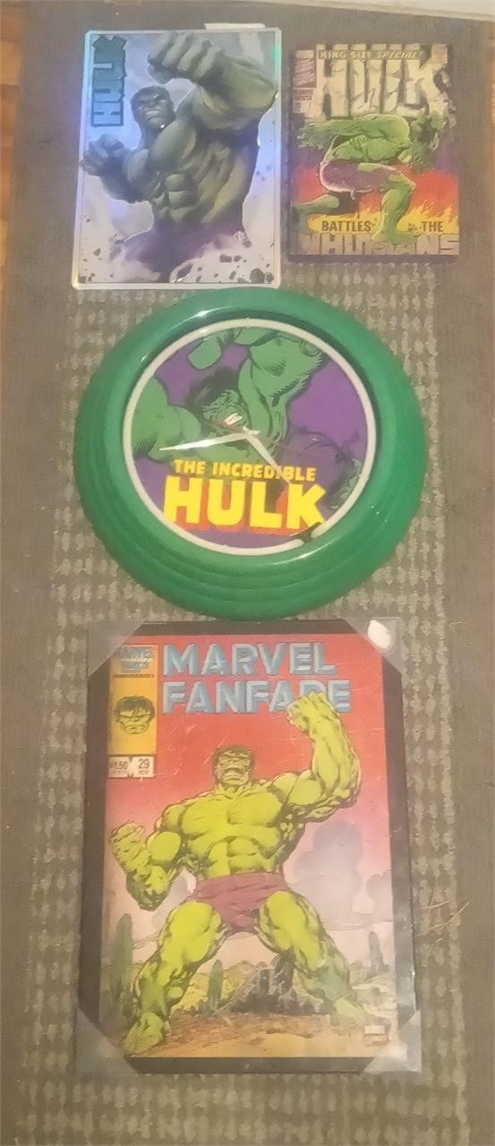 Incredible hulk memorabilia