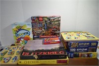 Assortment Of Puzzles And Games