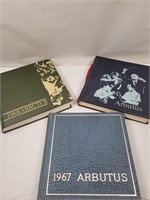 3 Arbutus books- Indiana University yearbooks