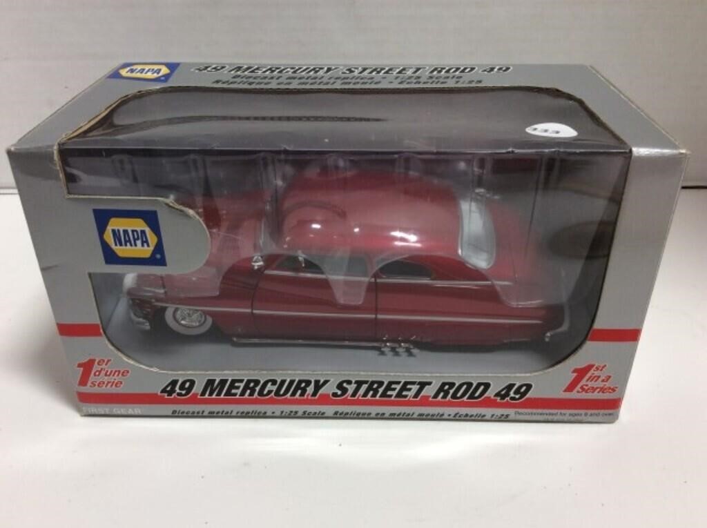 1/24 Die-cast '49 Mercury Street Rod