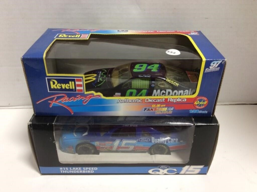 1/24 Die-cast Revell Racing Cars (pair)