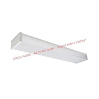 Commercial Electric 4ft.prismatic wraparound light