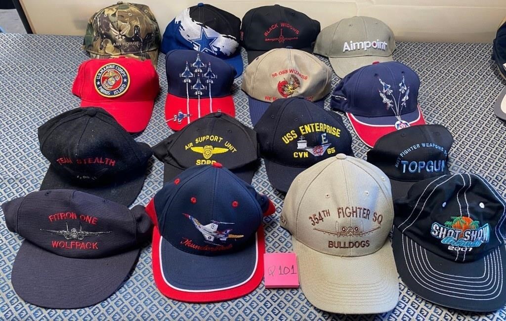 W - MIXED LOT OF HATS (Q101)