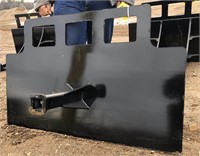 Unused Heavy Duty Skid Steer Receiver Attachment