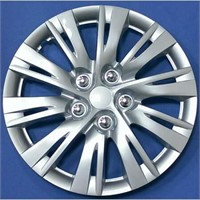 Auto Drive15-inch Wheel Cover  Silver Alloy Finish