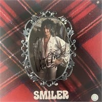 Rod Stewart signed "Smiler" album