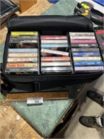 Vintage bag of cassettes