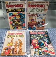 248 - 4 DENNIS THE MENACE COMIC BOOKS (A37)