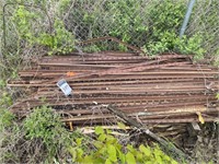 Approx 50 - 60 Steel Posts