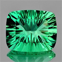 Natural Emerald Green Fluorite 38.78 Cts - Flawles