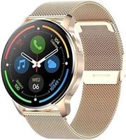 75$-Smart Watch for Women Round with Call Function