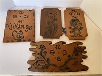 Wood Clock Faces