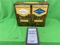 The BEST Diamond Dye cabinet with original book,