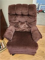 Vintage Upholstered Swivle Arm Chair