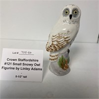 Crown Staffordshire Linley Adams Owl Figurine