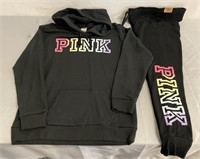 2 New Pink Victoria Secret Sweatpants & Hoodie
