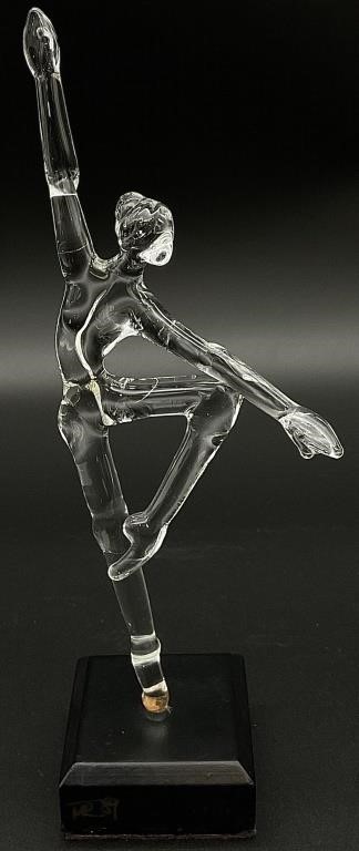 Milon Townsend Figural Art Glass Sculpture