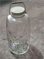 Pickle Jar with Lid and Handle