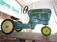Vintage John Deere Pedal Tractor Model #520