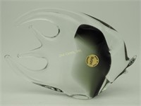 Vtg Italy Murano Solid Glass Angel Fish 6 1/2"