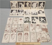 Baseball Exhibit Cards & Press Photos Lot