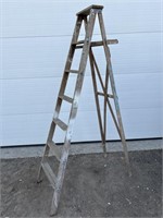 Wooden ladder